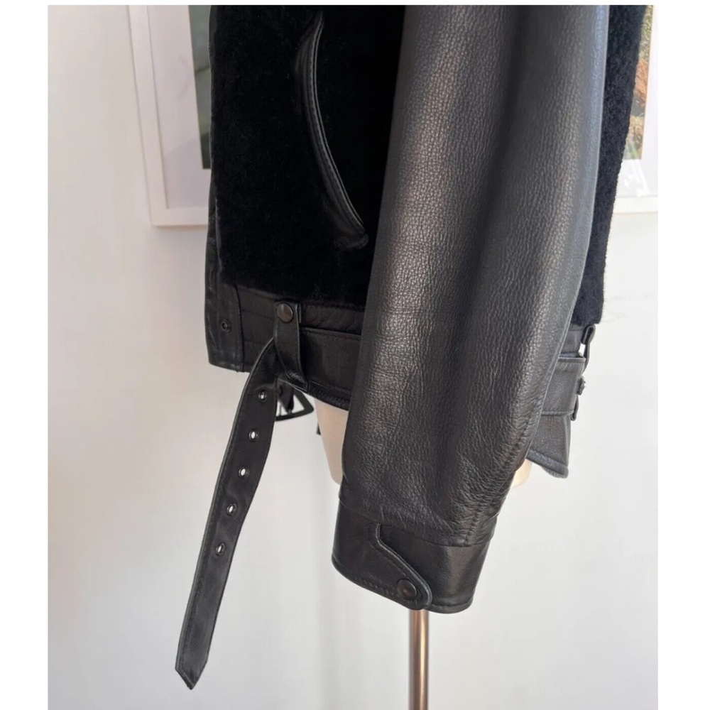Schott NYC Sheepskin Leather Jacket - Picture 7 of 7